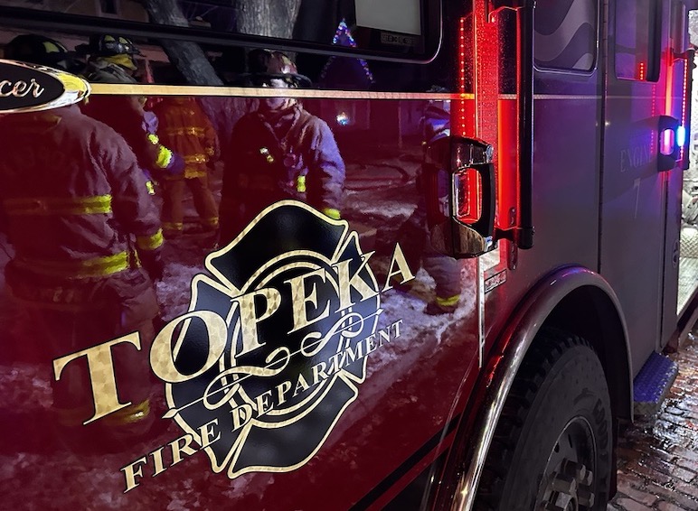 Topeka Fire Department and the OSMF are investigating a detached garage fire, and the death of one resident of the garage Thursday morning